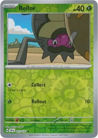 Surging Sparks Rellor #13/191 reverse holo
