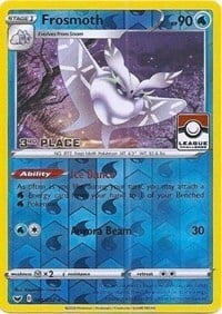 Sword & Shield Holo Frosmoth #64 Third Place Promo