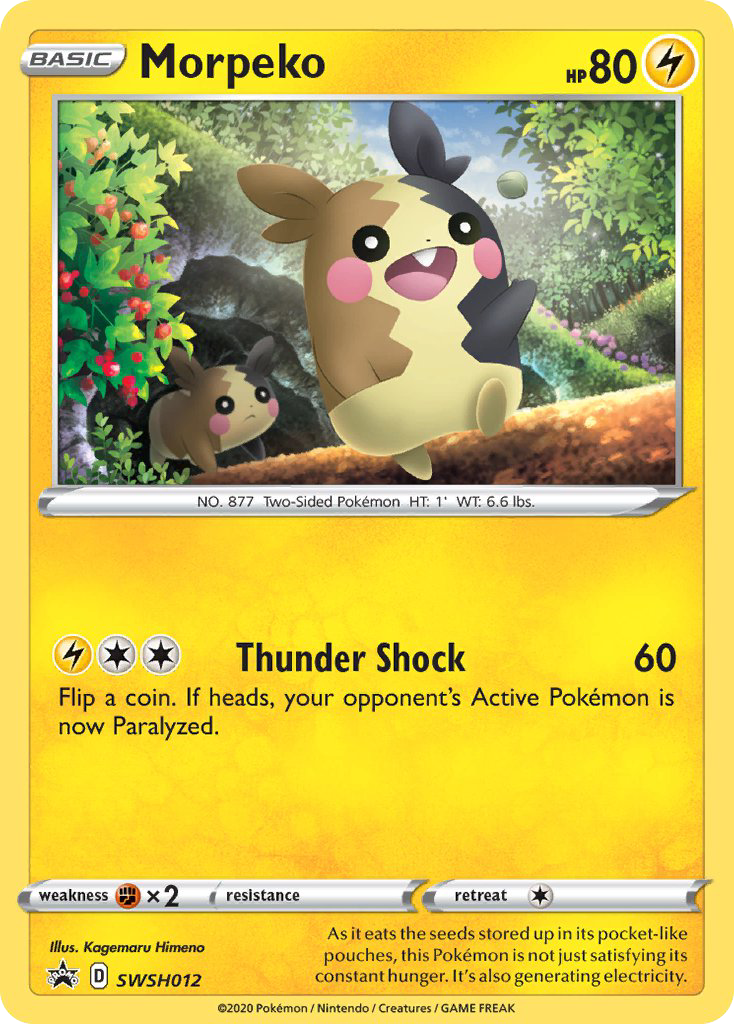 Sword & Shield Promo's Morpeko #12