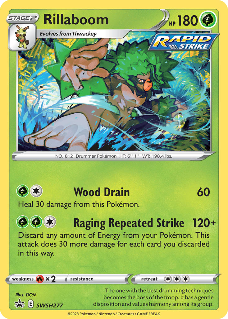 Sword & Shield Promo’s Rillaboom #277
