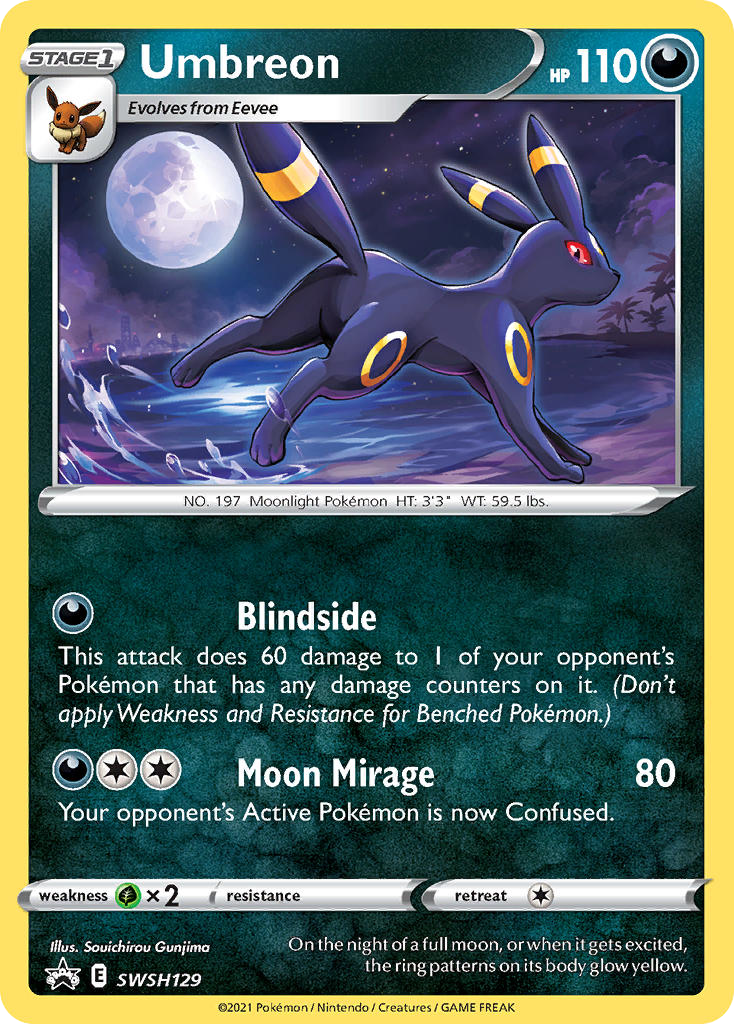 Sword & Shield Promo's Umbreon #129