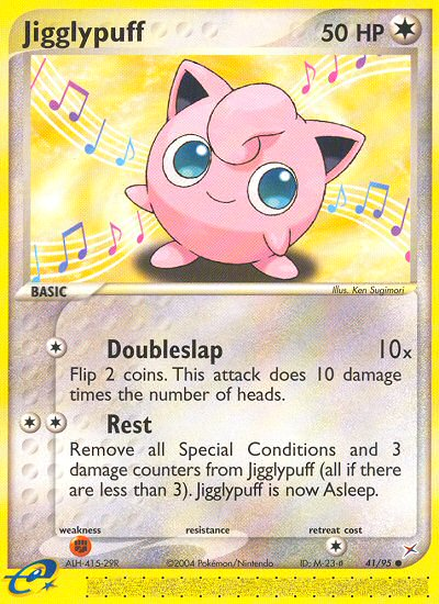 Team Magma v Aqua Jigglypuff #41/95