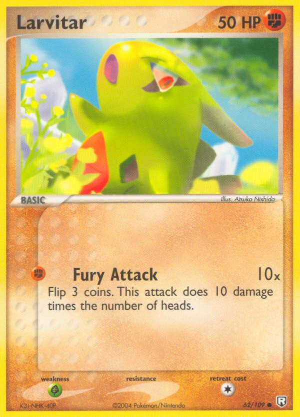 Team Rocket Returns Larvitar #62/109