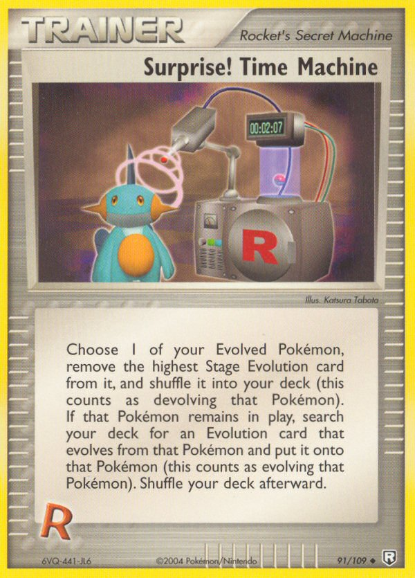 Team Rocket Returns Surprise! Time Machine #91/109