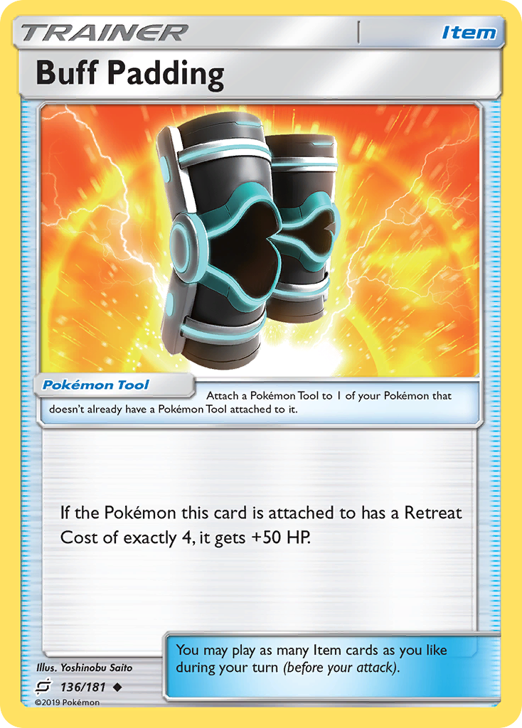 Team Up Buff Padding #136/181