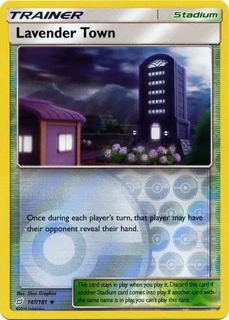 Team Up Lavender Town #147/181 reverse holo