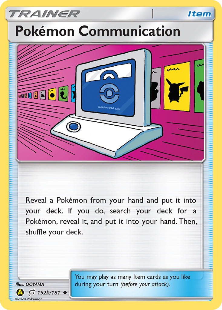 Team Up Pokémon Communication #152b/181 Alternate Art