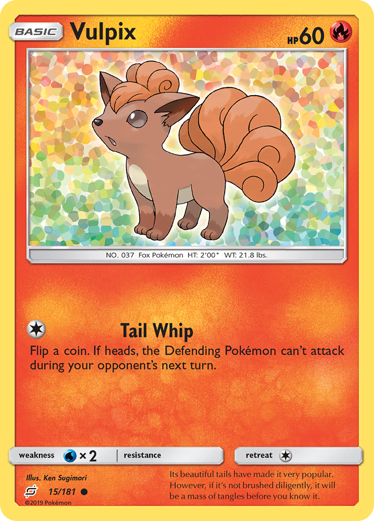 Team Up Vulpix #15/181
