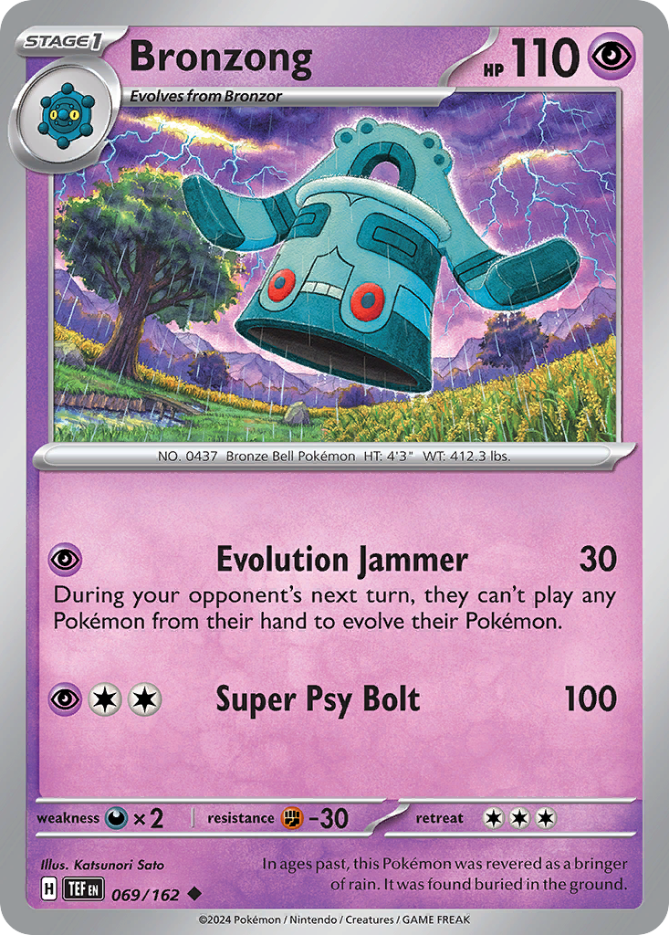 Temporal Forces Bronzong #69/162