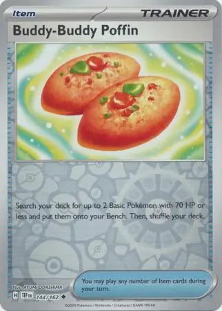 Temporal Forces Buddy-Buddy Poffin #144/162 reverse holo