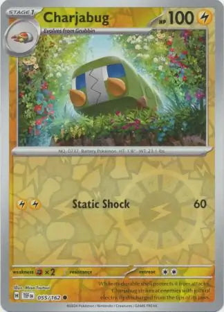 Temporal Forces Charjabug #55/162 reverse holo