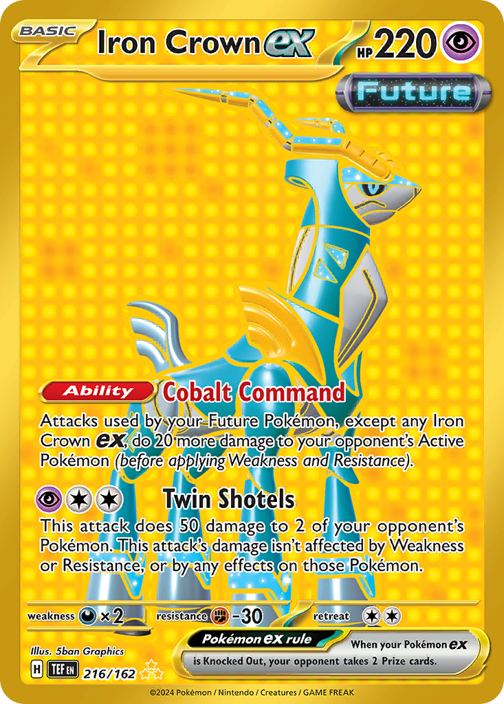 Temporal Forces Iron Crown ex #216/162