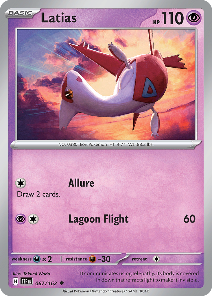 Temporal Forces Latias #67/162