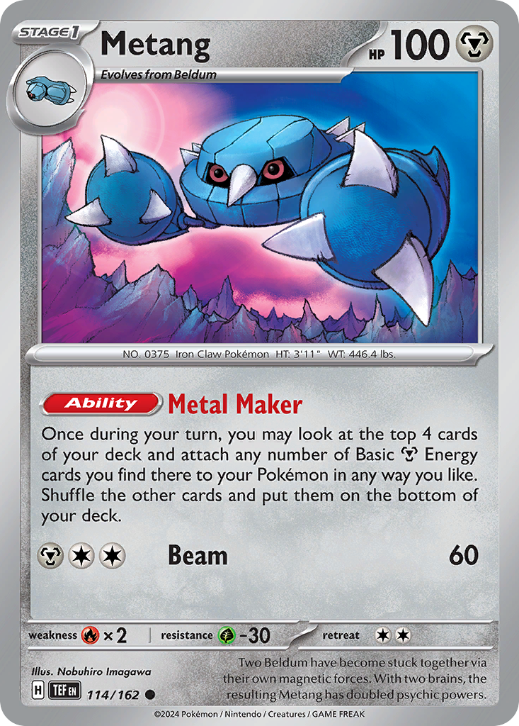 Temporal Forces Metang #114/162