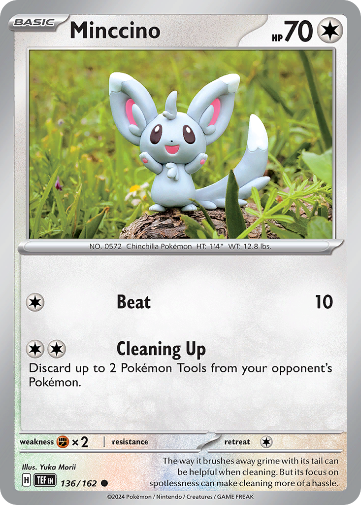 Temporal Forces Minccino #136/162