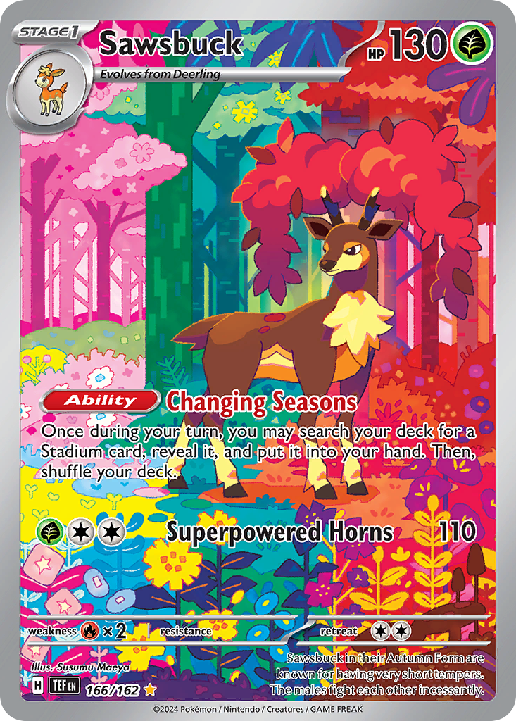 Temporal Forces Sawsbuck #166/162