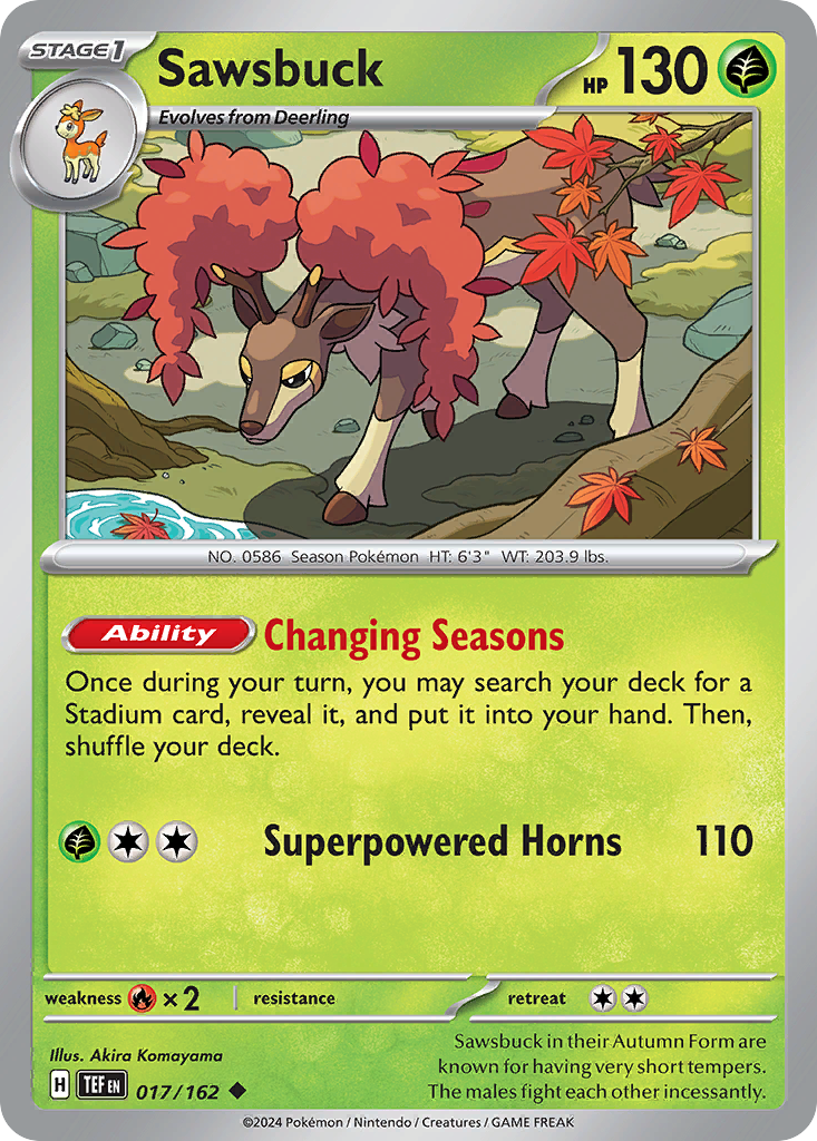 Temporal Forces Sawsbuck #17/162