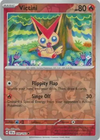 Temporal Forces Victini #30/162 reverse holo