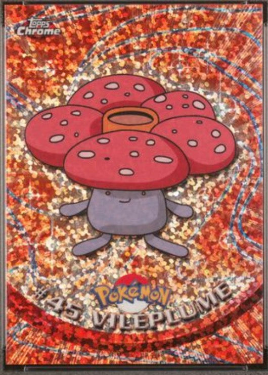 Topps Chrome Series 1 Vileplume #45