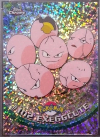Topps Chrome Series 2 Exeggcute #102