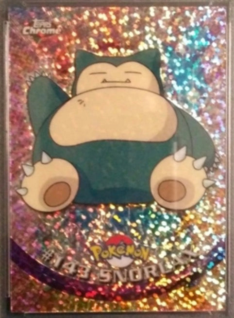 Topps Chrome Series 2 Snorlax #143