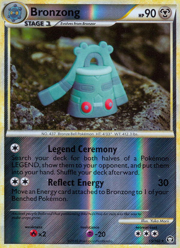 Triumphant Bronzong #15/102 reverse holo