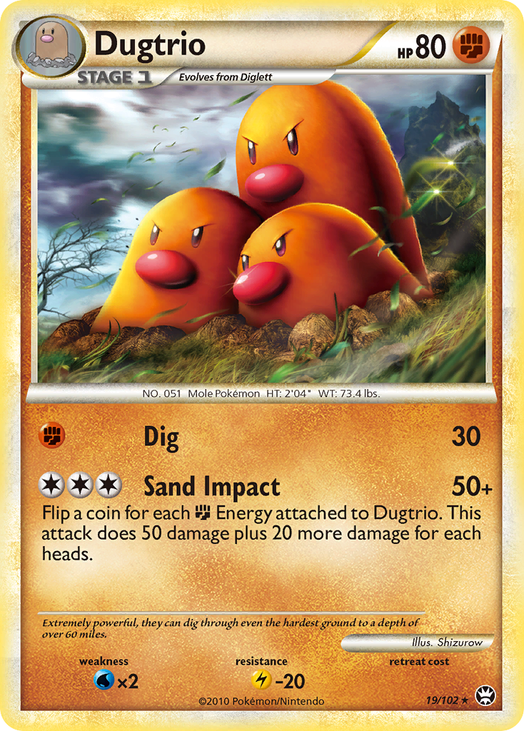 Triumphant Dugtrio #19/102