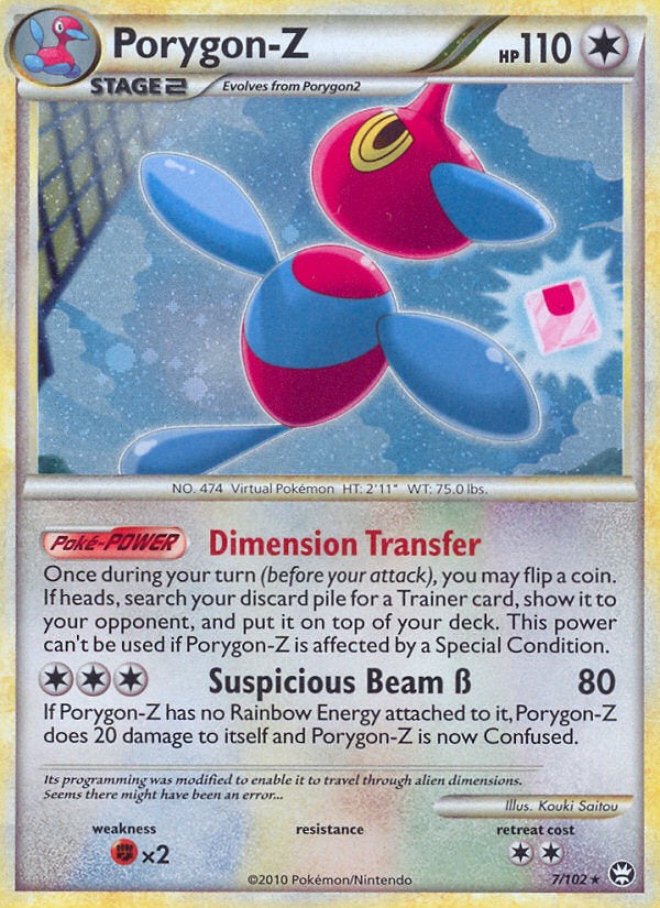 Triumphant Holo Porygon-Z #7/102