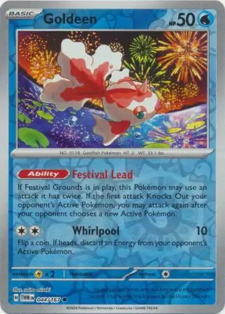 Twilight Masquerade Goldeen #44/167 reverse holo