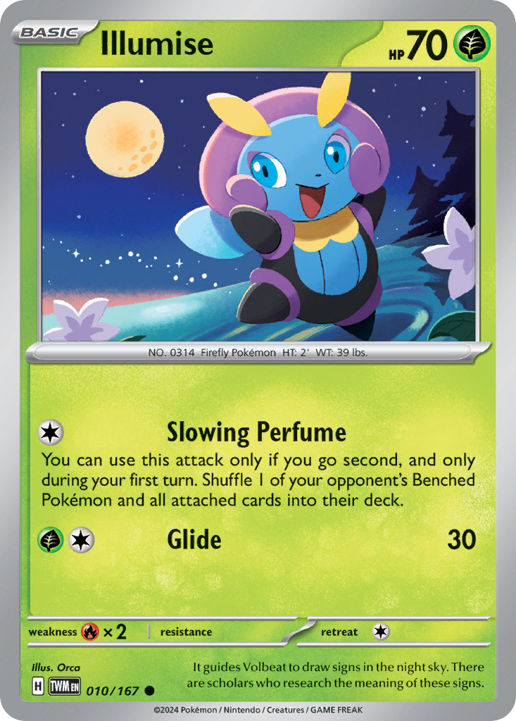Twilight Masquerade Illumise #10/167