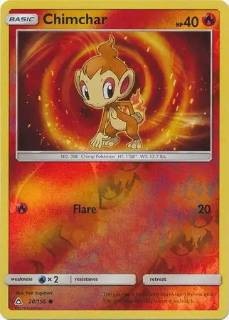 Ultra Prism Chimchar #20/156 reverse holo