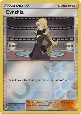 Ultra Prism Cynthia #119/156 reverse holo