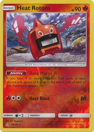Ultra Prism Heat Rotom #24/156 reverse holo