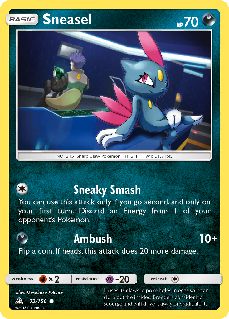 Ultra Prism Sneasel #73/156