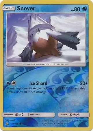 Ultra Prism Snover #37/156 reverse holo