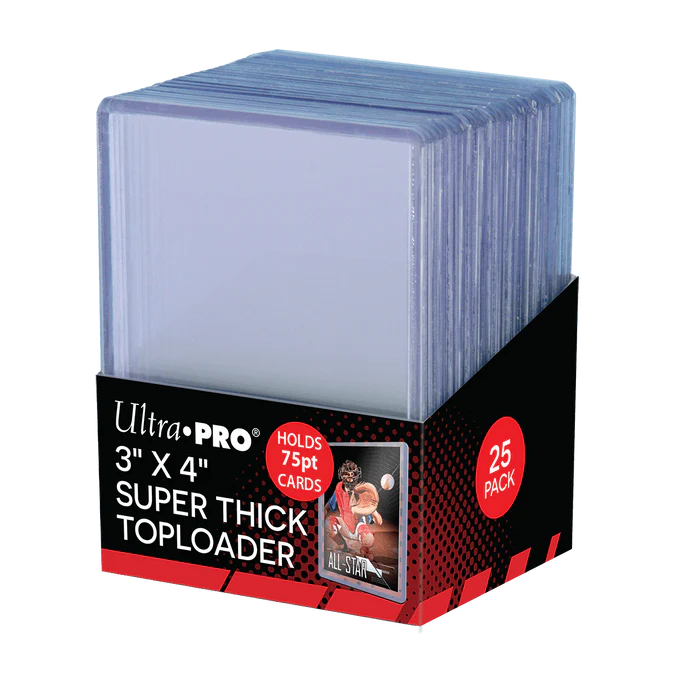 Ultra Pro toploaders - 25 stuks per pakje