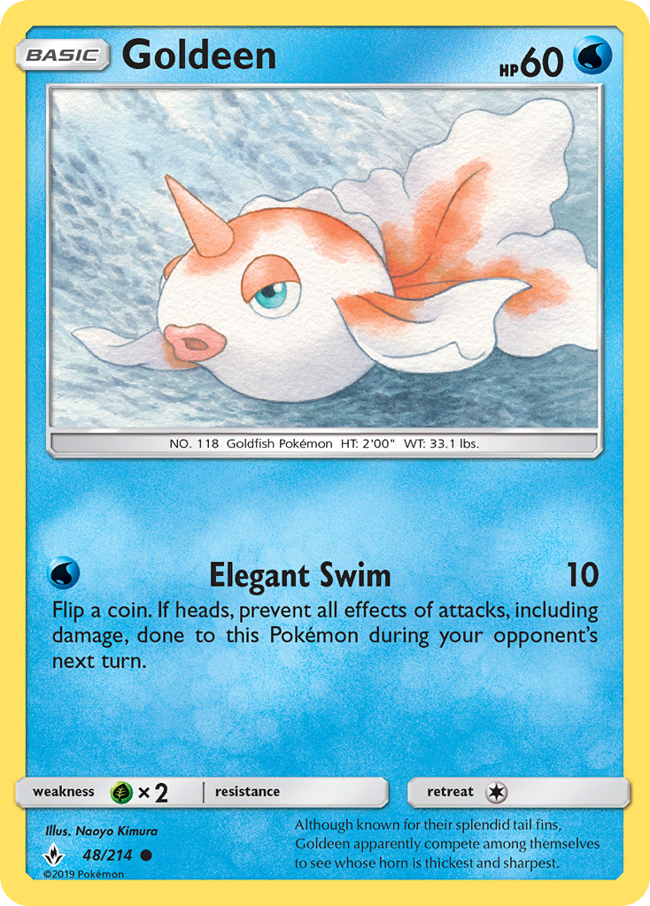 Unbroken Bonds Goldeen #48/214