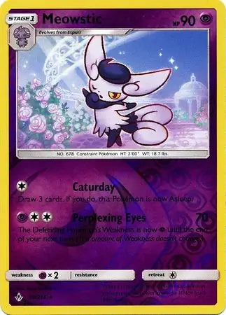 Unbroken Bonds Meowstic #80/214 reverse holo