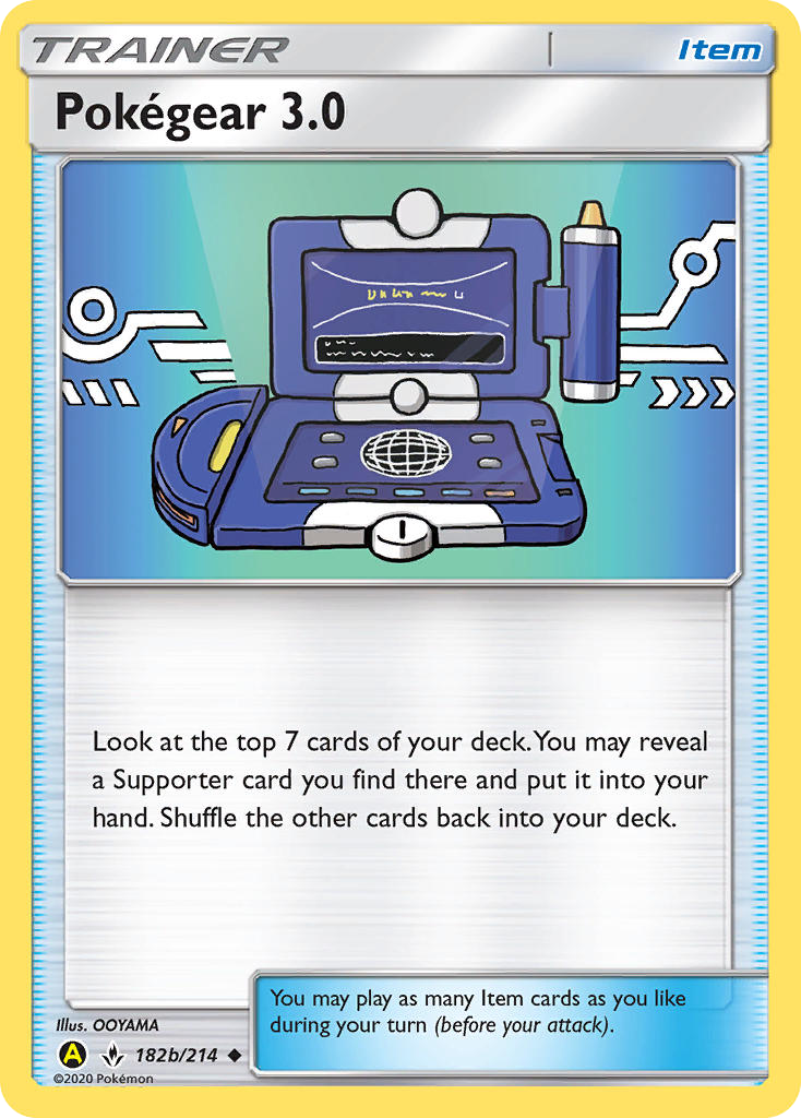 Unbroken Bonds Pokégear 3 #182b/214 Alternate Art