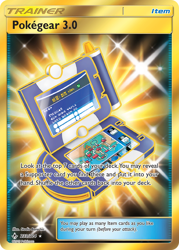 Unbroken Bonds Pokégear 3 #233/214