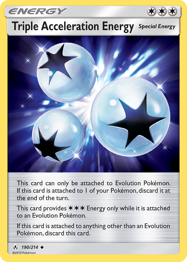Unbroken Bonds Triple Acceleration Energy #190/214