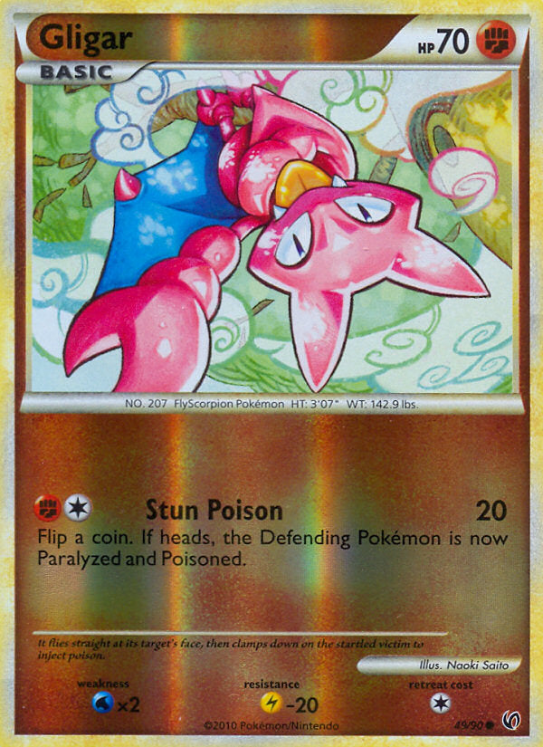 Undaunted Gligar #49/90 reverse holo