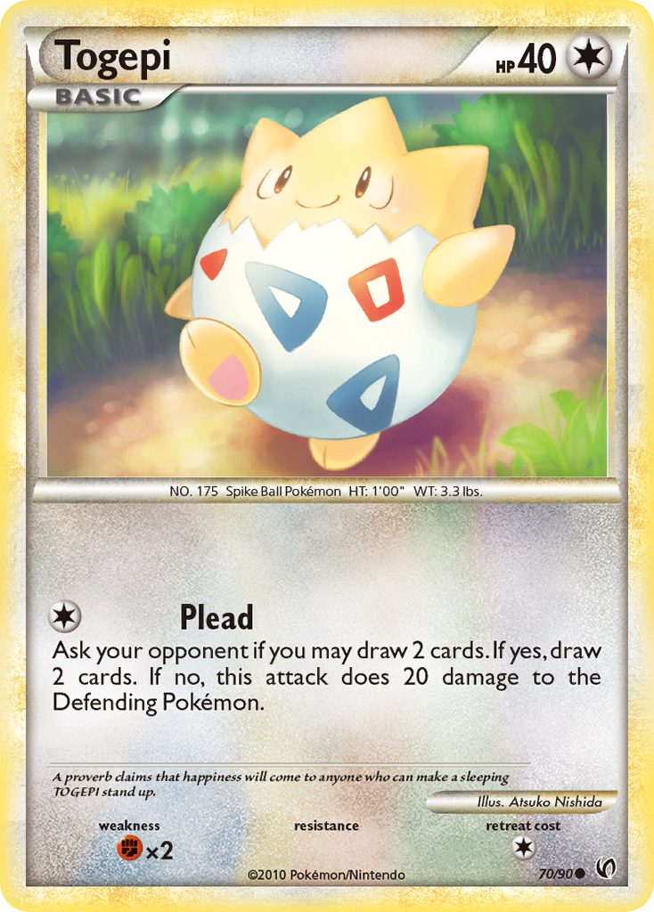 Undaunted Togepi #70/90