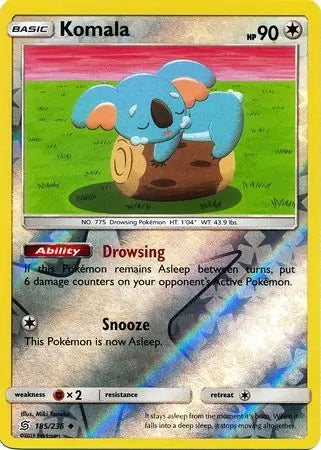Unified Minds Komala #185/236 reverse holo