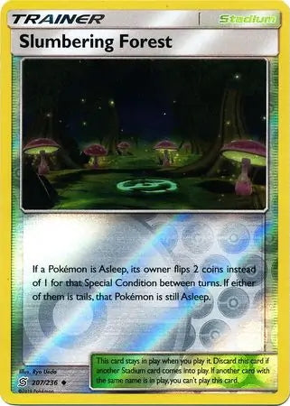 Unified Minds Slumbering Forest #207/236 reverse holo