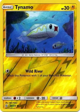 Unified Minds Tynamo #63/236 reverse holo