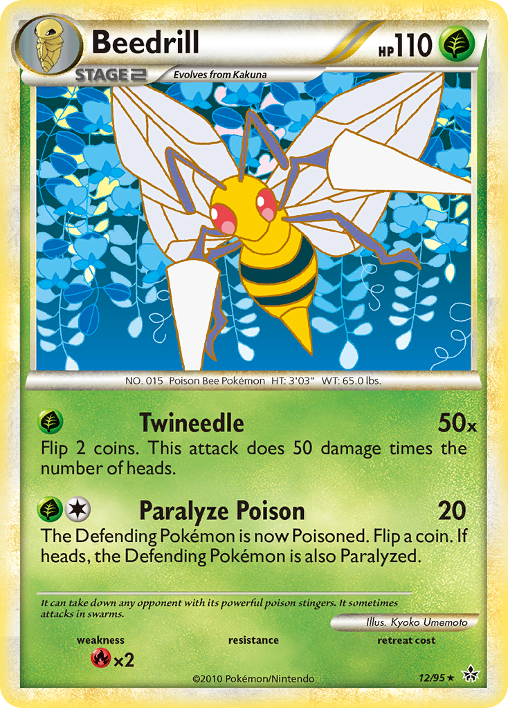 Unleashed Beedrill #12/95