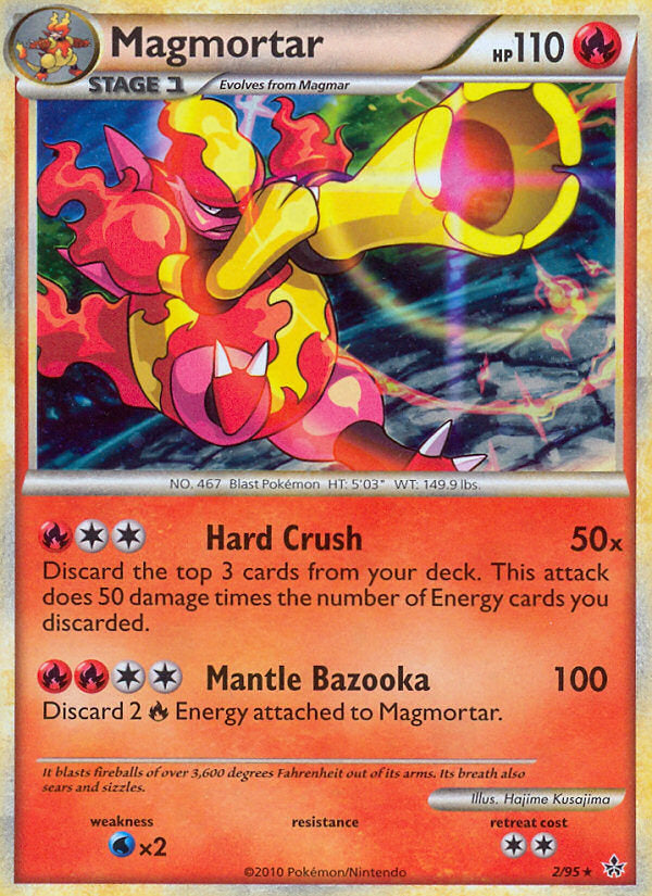 Unleashed Holo Magmortar #2/95