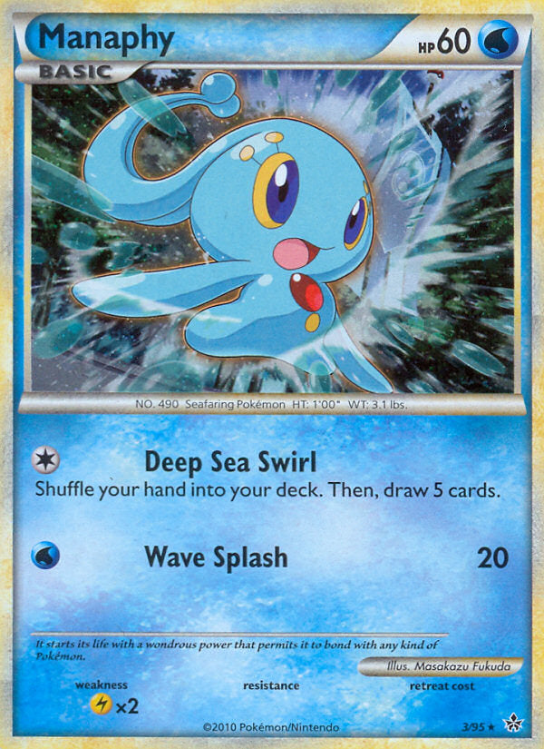 Unleashed Holo Manaphy #3/95