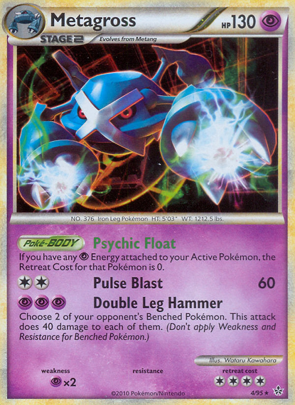 Unleashed Holo Metagross #4/95